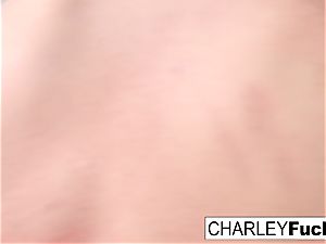 Charley luvs a man-meat between her astounding all-natural mounds